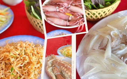 Du Xuân dọc miền biển: Ghé Vũng Áng ăn mực nhảy - đệ nhất gỏi của giới sành ăn