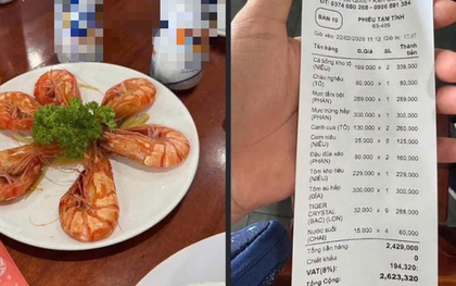 Mạng xã hội tranh luận về dĩa tôm 300.000 đồng ở Phú Quốc dịp Tết