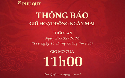 Thông báo trong đêm từ Bảo Tín Mạnh Hải và Phú Quý: Người mua vàng chú ý