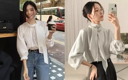 Sự trở lại của một mẫu áo công sở: Mặc lên sang chảnh cả set đồ, sang tới mùa thu mặc vẫn đẹp