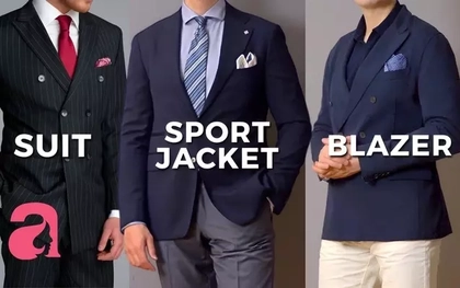 Nếu chồng bạn gọi tất cả áo khoác có ve là "mặc vest", hãy cho anh ấy đọc ngay bài viết này!