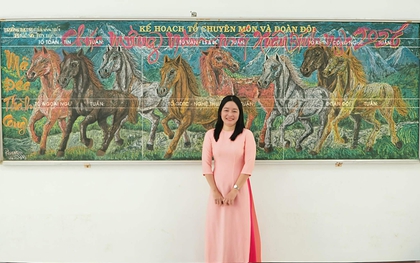 Bức tranh linh vật ngựa cho năm Bính Ngọ hot nhất MXH lúc này