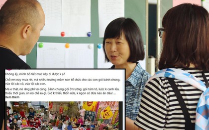 Đòi bỏ 1 hoạt động ở trường mỗi dịp Tết vì "vừa vất vả vừa lãng phí", một phụ huynh bị phản bác: Không thích thì để con ở nhà!