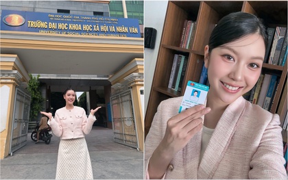 Phát hiện nàng Hậu tốt nghiệp đại học ở tuổi 30 đang tiếp tục học lên thạc sĩ