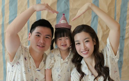 Đỗ Mỹ Linh tung bộ ảnh cực xinh yêu mừng sinh nhật chồng Chủ tịch, không hoành tráng nhưng ngọt ngào chuẩn dâu hào môn