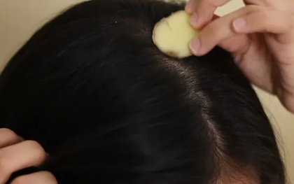 Xoa gừng lên da đầu có thúc đẩy mọc tóc? Câu trả lời gây bất ngờ