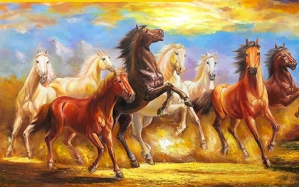 Sự thật bức tranh "mã đáo thành công": Vì sao nhất định là 8 con ngựa?
