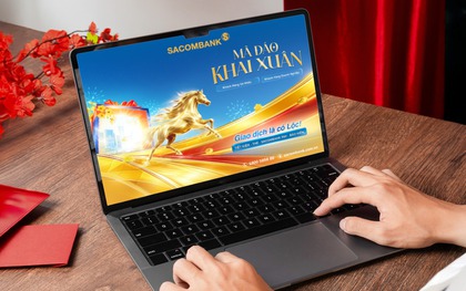 Ưu đãi lộc xuân mừng năm mới từ Sacombank