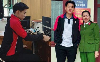 Viral ảnh Đình Bắc bất ngờ xuất hiện ở trụ sở Công an xã