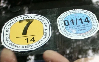 Sắp "hết thời" dán tem đăng kiểm trên kính ô tô?