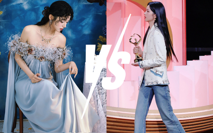 Mỹ nhân đẹp chấn động thế gian lộng lẫy trên thảm đỏ, tới set đồ Dior lên nhận giải lại khiến fan "phát cọc"