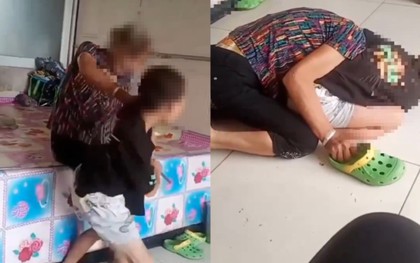 Clip ghi lại cảnh 2 bà cháu khiến nhiều người hoảng sợ: 5 người, không có ai là người bình thường cả!