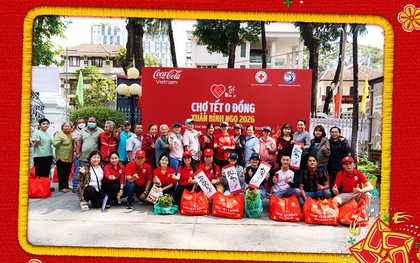 Chợ Tết 0 Đồng mang niềm vui rộn ràng đến hàng ngàn người dịp cận Tết