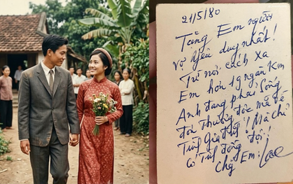 Mặt sau bức ảnh từ năm 1980 xôn xao MXH: Vài câu ngắn ngủi, ký tên 2 chữ thôi mà thấm đến tận tim
