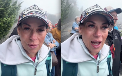 Khách Tây khóc sưng mắt trước cảnh tượng ở miền Trung Việt Nam