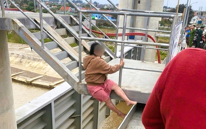 Cảnh sát cứu thai phụ mang thai 7 tháng định nhảy cầu tự tử