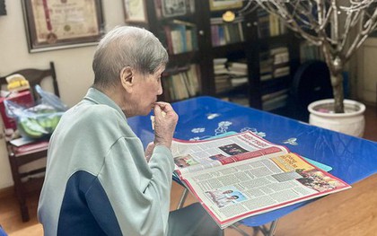 Cây đại thụ âm nhạc Việt Nam tuổi U100: 1 bên phổi khô cứng, thở oxy hàng ngày nhưng lại xuất hiện tóc đen