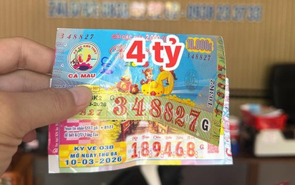Chiều 11-3, xuất hiện nhiều người trúng giải độc đắc xổ số miền Nam