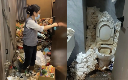 Game thủ thuê khách sạn ở lì suốt 2 năm, giấy vệ sinh đã dùng chất cao như núi trong phòng