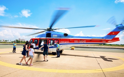 Chuyến bay trực thăng vòng quanh TP.HCM có giá lên tới 18 triệu/người: Trải nghiệm có 1-0-2 ngắm trọn rừng ngập mặn đến cung đường biển