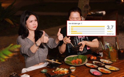 Quán lẩu nướng của Ngọc Trinh bị đánh giá 3,7 sao
