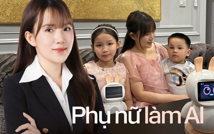 Nữ kỹ sư chế tạo robot AI nói chuyện với con: "Ta không thể cấm trẻ em tiếp xúc với tương lai..."