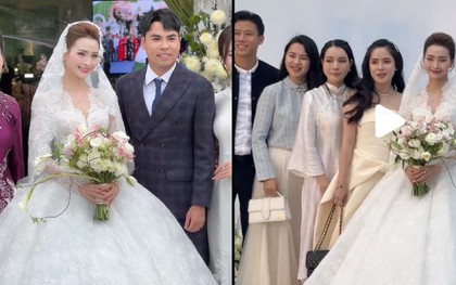 Toàn cảnh đám cưới Đức Huy - MC Mù Tạt: Cô dâu chú rể đẹp đôi, Công Phượng, Văn Toàn và dàn sao ĐT Việt Nam đổ bộ