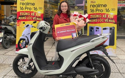 Khách hàng mua realme 16 Series “vỡ òa” nhận “lộc” gần 26 triệu từ realme Việt Nam