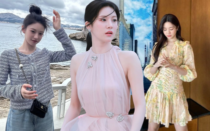 Mỹ nữ mặt xinh như búp bê, mặc đẹp không cần cố, chuẩn "sách mẫu" cho chị em tham khảo