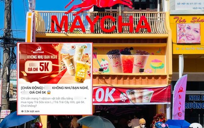 Quảng cáo trà sữa trên Zalo nhưng chơi chữ phản cảm, MayCha nói gì?