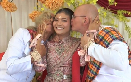 Người phụ nữ cưới 2 chú rể trong cùng một ngày