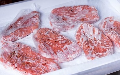 Thịt trữ ngăn đá nhiều ngày có gây ung thư?