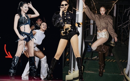 Đôi boots chỉ hơn 2 triệu Jennie thường mang ở concert, hội mê nhạc biết chưa?