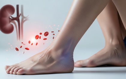 5 dấu hiệu ở chân cảnh báo thận đang gặp nguy: Có 1 cũng đi khám ngay