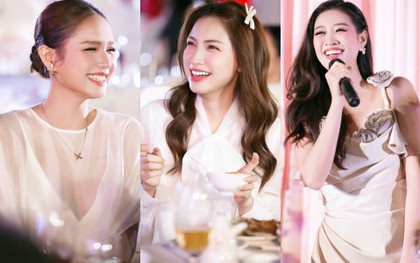 Tiệc thôi nôi quy tụ cả showbiz của con gái Puka: Hoà Minzy lẻ bóng, 1 đôi lộ diện giữa tin đồn có tin vui