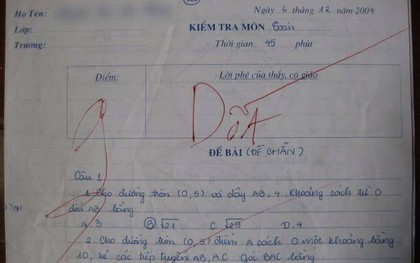 Bài kiểm tra 9 điểm bị giáo viên phê DỐT, nữ sinh Hải Phòng đọc xong cảm động: Đây là người thầy mình vô cùng trân trọng!