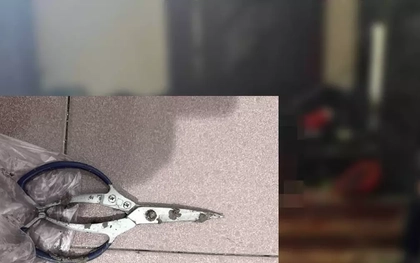 Dùng kéo đâm nhiều nhát vào ngực, bụng 'vợ hờ' vì bị đuổi ra khỏi nhà