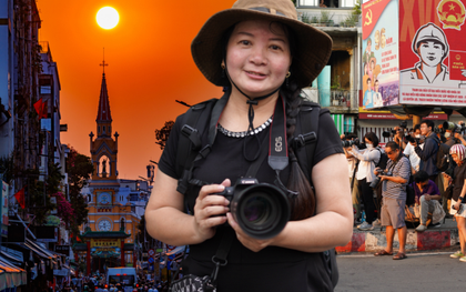 Chuyện của những người rủ nhau đi "nhặt" ánh hoàng hôn rơi trên thánh giá Nhà thờ Chợ Lớn