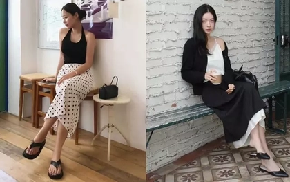 4 mẫu giày dép đẹp nhất để mix với chân váy