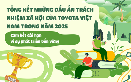 Những dấu ấn trách nhiệm xã hội của Toyota Việt Nam năm 2025: Cam kết dài hạn vì sự phát triển bền vững