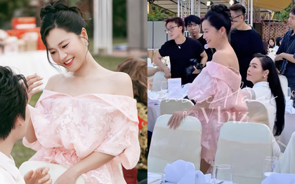 Nhan sắc "phát sáng" là điều khiến Lâm Vỹ Dạ nhận cú lườm cháy máy khi dự tiệc?