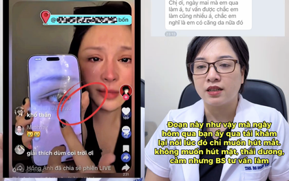 Diễn biến mới vụ hút mỡ 70 triệu: Bác sĩ tung bằng chứng phản đòn, nữ chính lên tiếng mong dư luận không nghe từ một phía