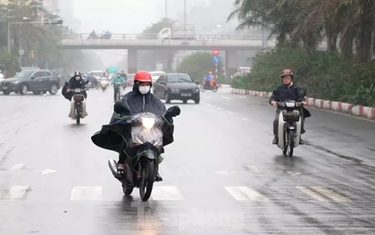 Miền Bắc mưa nhỏ rải rác