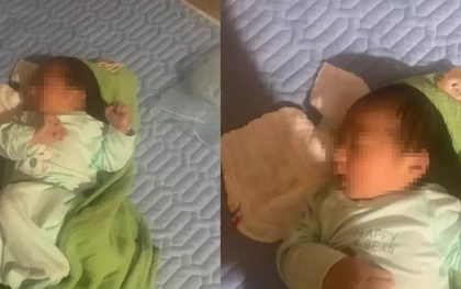Phát hiện bé trai sơ sinh đặt trước cổng nhà dân lúc 3h sáng