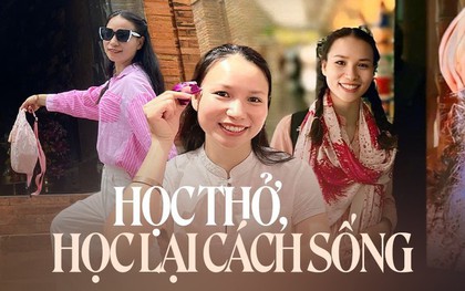 Từ cơ thể yếu ớt, nặng 41kg, người phụ nữ dần khỏe mạnh và nhuận sắc: "Sự thay đổi tích cực bắt đầu từ hơi thở đúng"