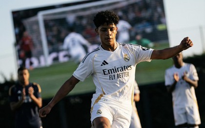 Cristiano Ronaldo Jr. gây sốt khi thử việc tại Real Madrid