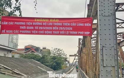Cấm xe qua cầu Long Biên trong 2 tháng, người dân di chuyển thế nào?