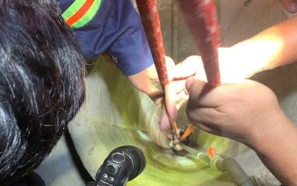 Xuyên đêm cứu thiếu nữ rơi xuống giếng sâu ở Gia Lai