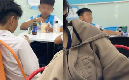 GS25 lên tiếng trước hình ảnh trẻ em dùng đồ có cồn ngay giữa cửa hàng