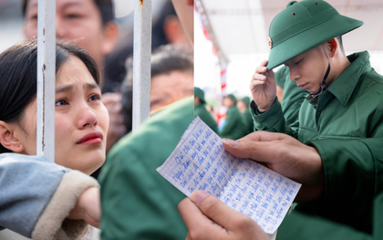 Những khoảnh khắc xúc động trong ngày hội tòng quân: Lá thư tay của mẹ và những cái ôm siết chặt tiếp thêm sức mạnh cho hàng nghìn tân binh